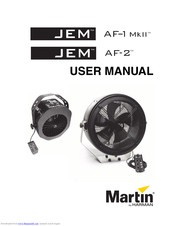 Martin JEM AF-1 MkII User Manual