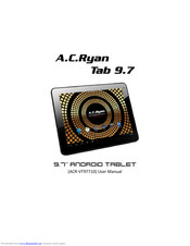 A.C.Ryan Tab 9.7 User Manual