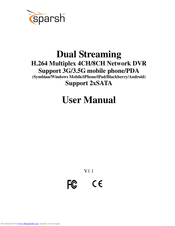 Sparsh Dual Streaming User Manual
