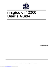 ED Nord 2200 User Manual