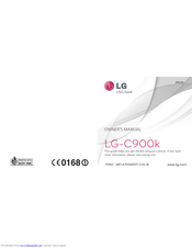 LG C900k Owner's Manual