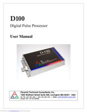 Pyramid D100 User Manual