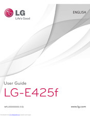 LG LG-E425f User Manual