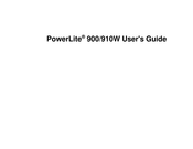 Epson PowerLite 910W User Manual