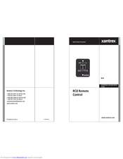 Xantrex RC8 Installation And Operation Manual