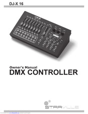 STARVILLE DJ-X 16 Owner's Manual