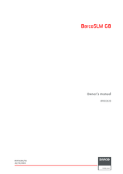 Barco BarcoSLM G8 Owner's Manual