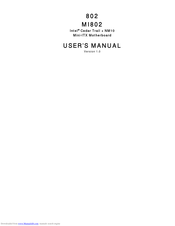 American Megatrends 802 User Manual