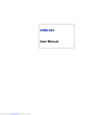 Advantech AIMB-564 User Manual