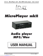 I.D. AL MicroPlayer mkII User Manual