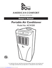 American Comfort Worldwide ACW200 Owner's Manual