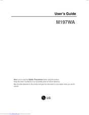 LG M197WA User Manual