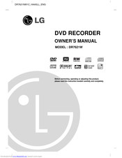 LG DR7621W Owner's Manual