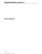 BELINEA o.book 2.1 User Manual