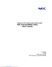 NEC Express5800/120Lj User Manual
