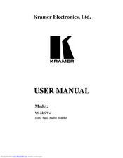Kramer VS-3232Vxl User Manual