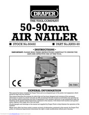 Draper AN50-90 Instructions Manual