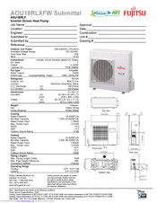 Fujitsu Aou18rlxfw Manuals Manualslib