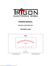 Trigon Monolog Owner's Manual