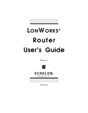 Echelon LONWORKS User Manual