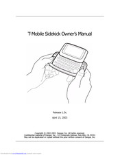 Danger T-Mobile Sidekick Owner's Manual
