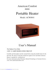 American Comfort ACW0041 User Manual