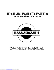 Diamond Amplification Hammersmith Owner's Manual