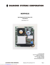 Diamond Systems MORPHEUS User Manual