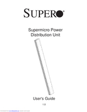 Supermicro Power Distribution Unit User Manual