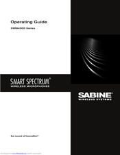 SABINE Smart Spectrum SWM4000 Series Operating Manual