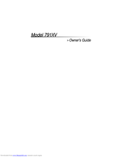 Directed Electronics 791XV Owner's Manual