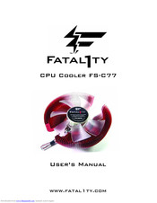 Fatality FS-C77 User Manual