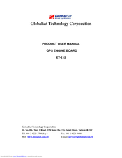 Globalsat ET-212 Product User Manual