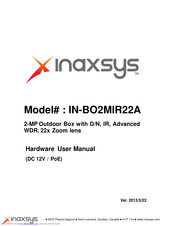 Inaxsys IN-BO2MIR22A Hardware User Manual