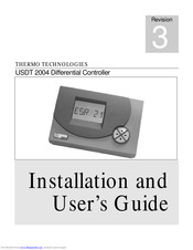 Thermo Technologies USDT 2004 Installation And User Manual