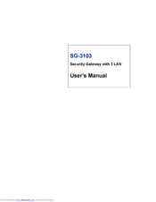 Advantech SG-3103 User Manual