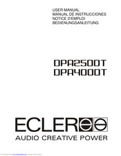 ECLER DPA4000T User Manual