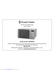 Russell Hobbs RHM2064S User Manual