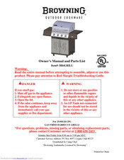 Browning BR4GRILL Owner's Manual