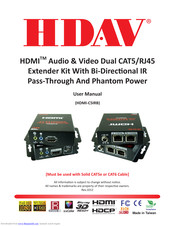 Hdav HDMI-C5IRB User Manual