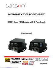 Satson HDMI-EXT-0103C-TXIR User Manual