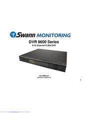 Swann DVR 8600 Series User Manual