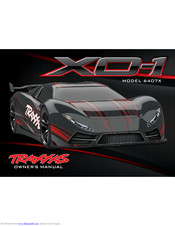 Traxxas 6407X Owner's Manual