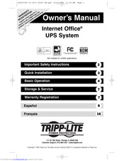 Tripp Lite Internet Office Owner's Manual