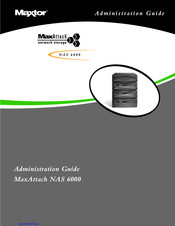 Maxtor NAS 6000 Administration Manual