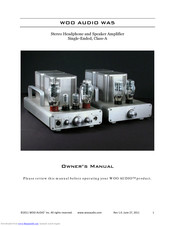 Woo Audio WA5 Owner's Manual