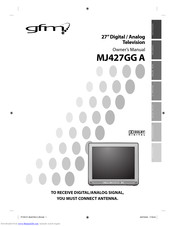 gfm MJ427GG A Owner's Manual