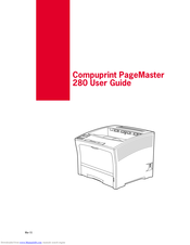 Compuprint PageMaster 280 User Manual