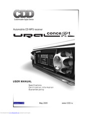 CDD Ural Concert User Manual