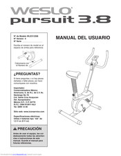 Weslo WLEX12308 Manual Del Usuario